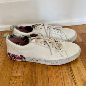 Ted Baker London Floral Sneakers, size 7
